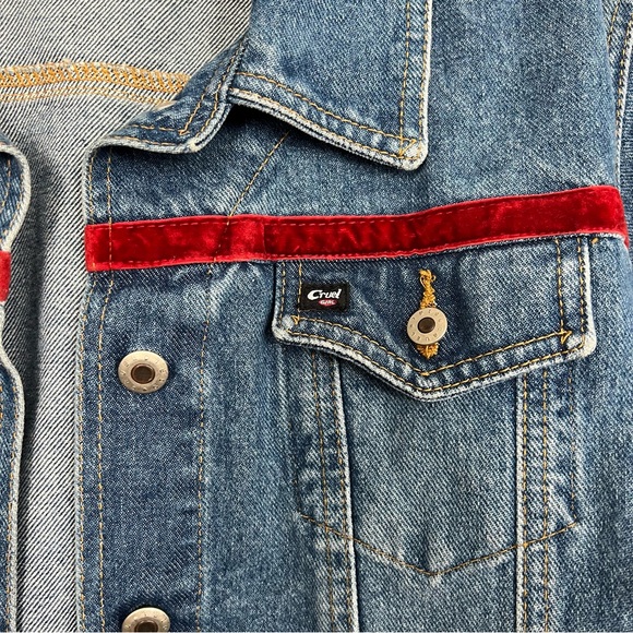 Vintage Cruel Girl Denim Jean Jacket - Picture 3 of 6